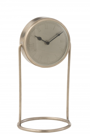 Ceasuri - Ceas Retro, Metal, Argintiu, 18x18x36 cm