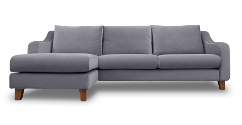 Canapele - Chic canapea fixa de 3 locuri L