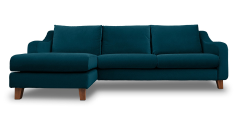 Canapele - Chic canapea fixa de 3 locuri L