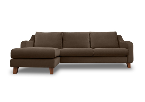 Canapele - Chic canapea fixa de 3 locuri L