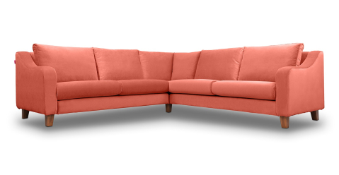 Canapele - Chic coltar fix de 4 locuri