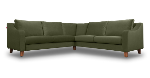 Canapele - Chic coltar fix de 4 locuri