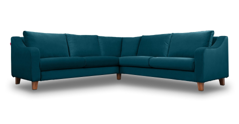 Canapele - Chic coltar fix de 4 locuri