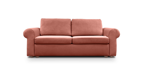 Canapele Extensibile - Cloud canapea extensibila  de 2 locuri cu brate rotunde