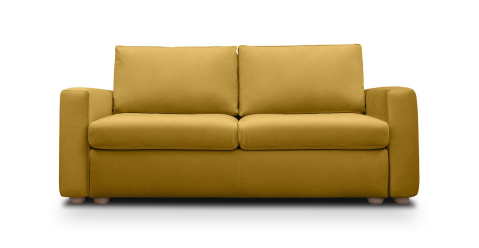 Canapele - Cloud canapea extensibila de 2 locuri cu brate trapez