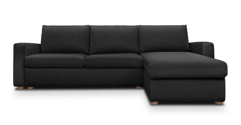 Canapele Extensibile - Cloud canapea  extensibila de 3 locuri L cu brate trapez