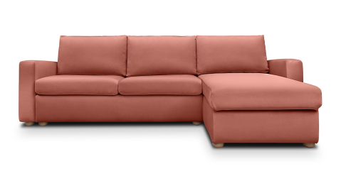 Canapele Extensibile - Cloud canapea  extensibila de 3 locuri L cu brate trapez