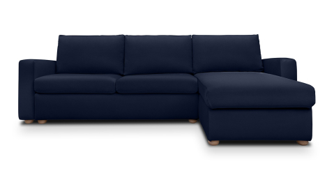 Canapele - Cloud canapea  extensibila de 3 locuri L cu brate trapez