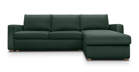 Canapele Extensibile - Cloud canapea  extensibila de 3 locuri L cu brate trapez