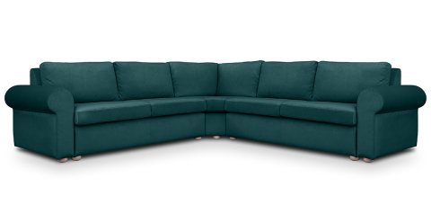 Canapele Extensibile - Cloud coltar extensibil cu brate rotunde