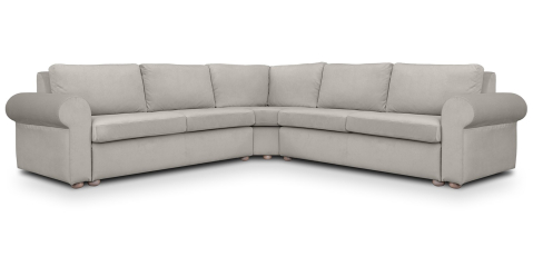 Canapele Extensibile - Cloud coltar extensibil cu brate rotunde