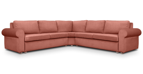 Canapele Extensibile - Cloud coltar extensibil cu brate rotunde