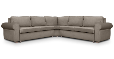 Canapele Extensibile - Cloud coltar extensibil cu brate rotunde