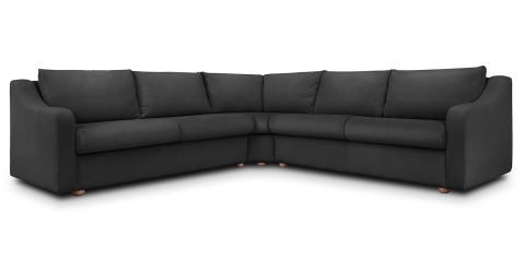 Canapele Extensibile - Cloud coltar extensibil cu brate sa