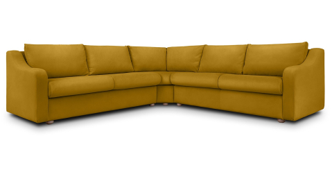 Canapele Extensibile - Cloud coltar extensibil cu brate sa