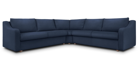 Canapele Extensibile - Cloud coltar extensibil cu brate sa