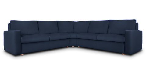 Canapele - Cloud coltar extensibil cu brate trapez