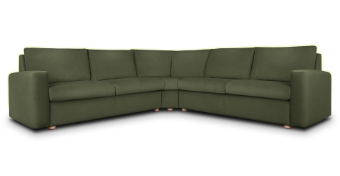 Canapele - Cloud coltar extensibil cu brate trapez