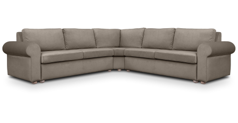 Canapele - Cloud coltar fix cu brate rotunde