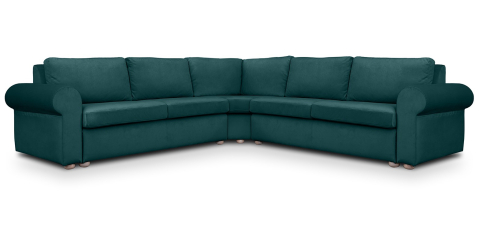 Canapele - Cloud coltar fix cu brate rotunde