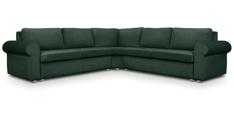 Canapele - Cloud coltar fix cu brate rotunde