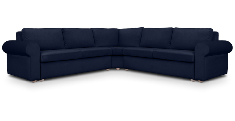 Canapele - Cloud coltar fix cu brate rotunde