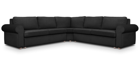 Canapele - Cloud coltar fix cu brate rotunde