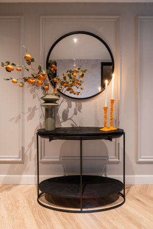 Mese consola - Consola, Calesta (negru)