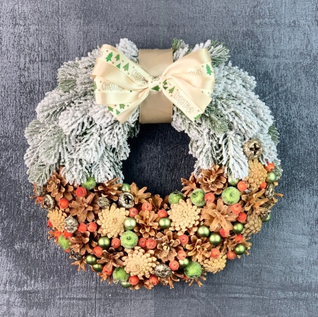 Plante artificiale si uscate - Coronita Dream, realizata manual, 35 cm