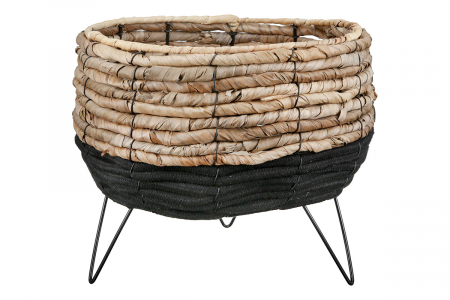 Cutii depozitare - Coș cu picioare metalice