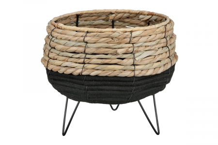 Cutii depozitare - Coș cu picioare metalice