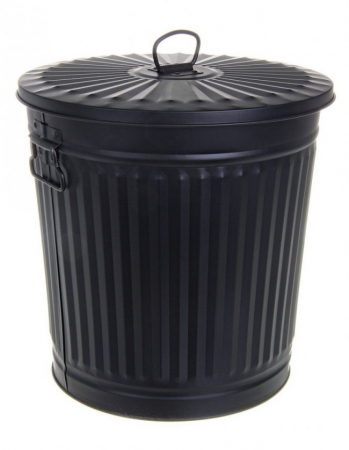 Cosuri de gunoi - COS DE GUNOI BRITANIC NEGRU MAT 35L