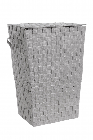 ORGANIZARE - Cos de rufe , Otel/Nylon, Gri, 40x30x60 cm