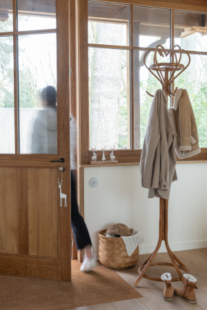 Cutii depozitare - Coșuri Bambus Natur, Set 2