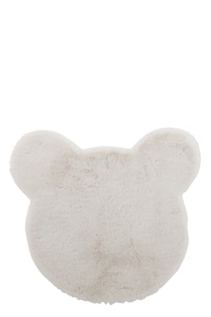 Covoare pentru copii - Covor, Textil, Alb , 57x62.5x1.5