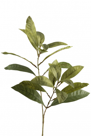 Plante artificiale si uscate - Crenguta artificiala Blatt, Fibre artificiale, Verde, 72 cm