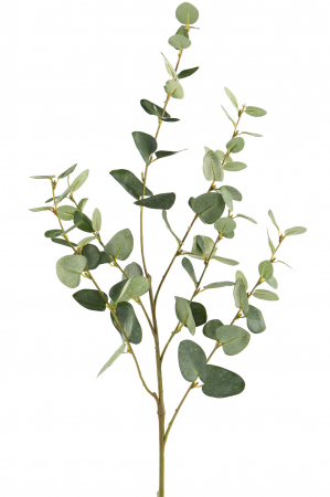 Plante artificiale si uscate - Crenguta artificiala Eucalyptus, Fibre artificiale, Verde, 85 cm