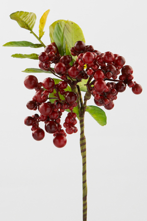 Plante artificiale si uscate - Crenguta BEERENZWEIG, fibre sintetice, 33 cm