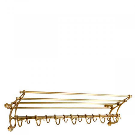 Cuiere - Cuier, Hudson L, finisaj din alamă cu aspect vintage