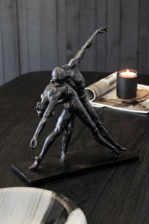 De colectie - Cuplu dansand, negru | L 34.5X l 12.5X H 38 cm