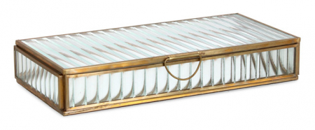 Cutii pentru bijuterii - Cutie de bijuterii, Tehri, Auriu, 25X12,5