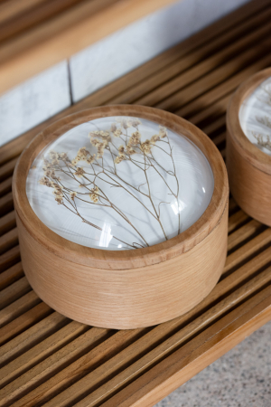 Cutii pentru bijuterii - Cutie, Lemn, Cereale, M