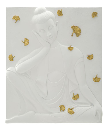 Decoratiuni de perete - Decoratiune Buddha 46x5,7x55,5 cm