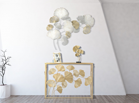 Decoratiuni de perete - Decoratiune de perete Silvy, fier, multicolor, 85.5X10X113 cm