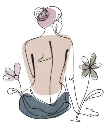 Decoratiuni de perete - Decoratiune, mural cu doamna si floare 80x1,3x90 cm