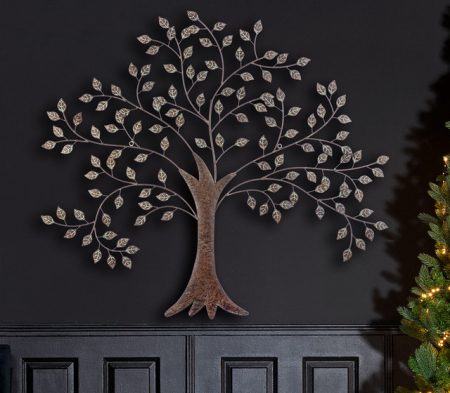 Accesorii - Decoratiune perete, ALBERO, metal, 1X92X81 cm