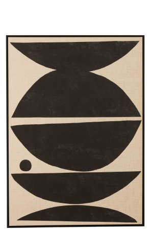 Tablouri - Decoratiune perete, Panza, Maro, 103x143x4.3