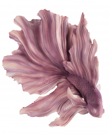 Mare si soare - Decoratiune Tirrenia, Rasina, Roz, 26.2x14.7x27 cm