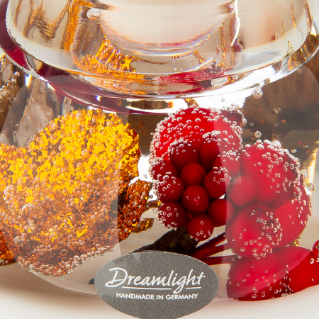 Suporturi lumanari - Dreamlight, Suport lumanare tip tealight, Mercury, „Binecuvantari de cupru”, Sticla, culoarea cuprului, PU 6, H 7 cm, A. 9 cm