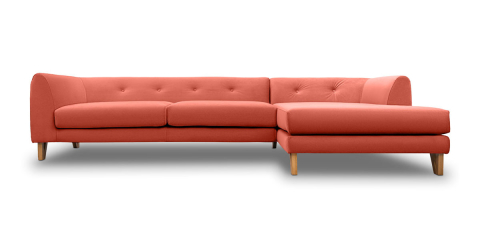 Canapele - Eddie canapea fixa de 4 locuri L